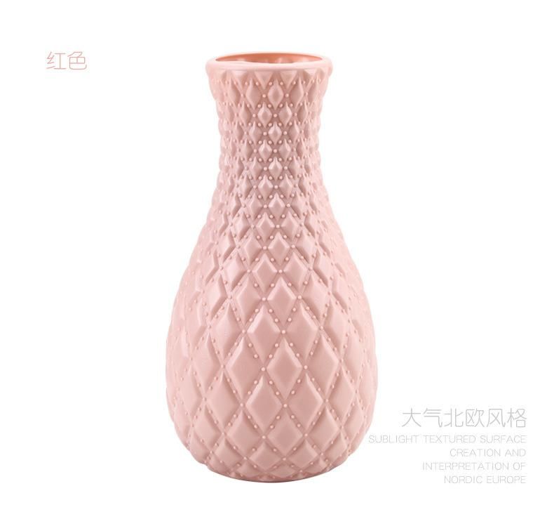 Inno-As012 Nordic Imitation Glaze Vase for Home Use