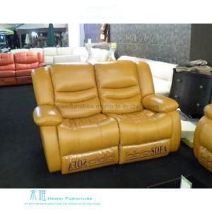 Modern Leather Recliner Sofa for Home Theater (DW-2365-2S)