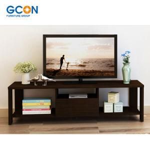 Espresso New Modern Wooden TV Stand Cabinet Home Furniture