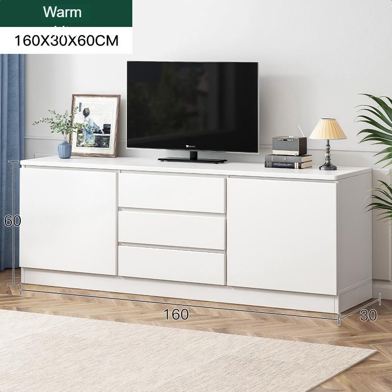 Home Furniture Small Apartment Wooden TV Stands with Drawers TV Cabinet