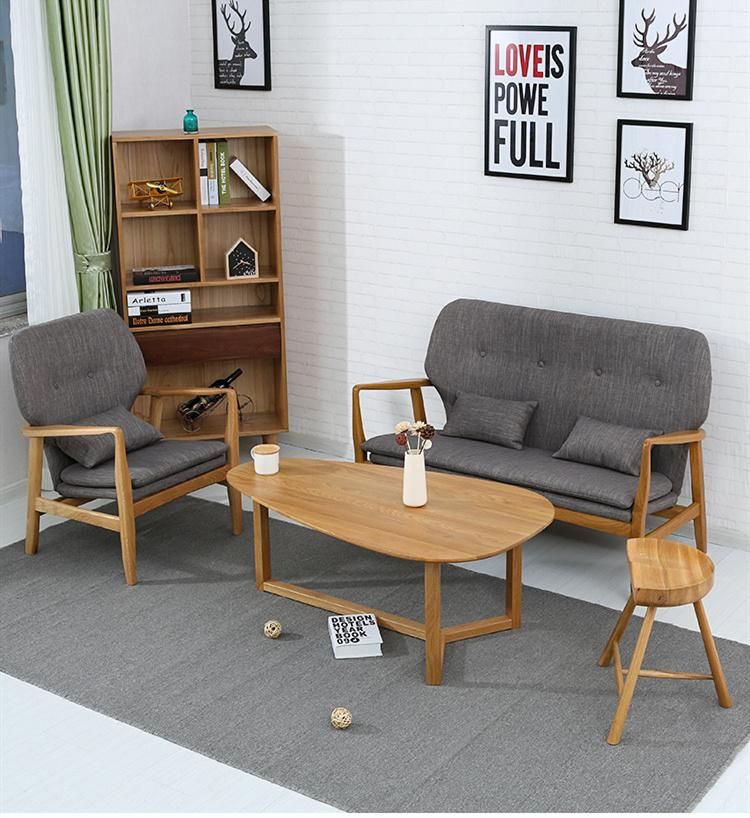 Simple Living Room Solid Wood Mango Coffee Table