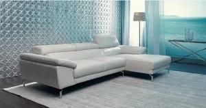 Living Room Furniture Modern Sofa with Real Leather Sofa