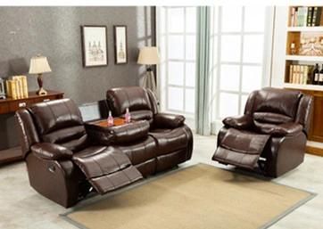 Home Theatre Furniture Furnishing 1+2+3 Combination Electric Leather Sofa Sets