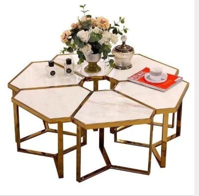 Multifunction Design Metal Side Coffee Table