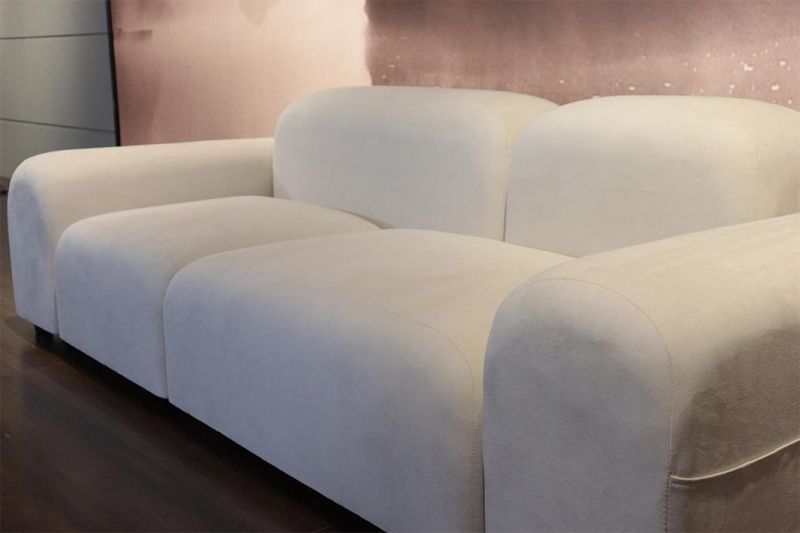 Modern Customized High Quality Living Room Furniture 3 Seater Fabric Sofa