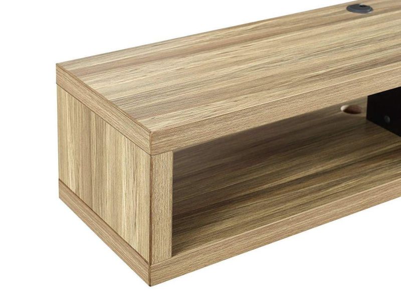Modern Steel Wood TV Cabinet Wall