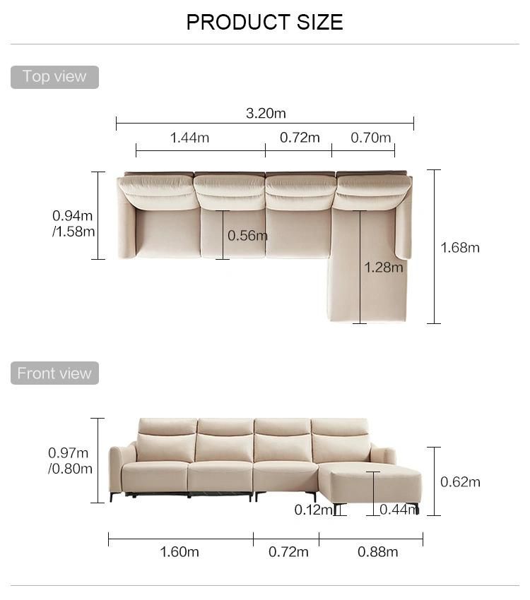 Linsy China American Style Grey Sofa 3 Seater Recliner Chair Leather Recliner Sofa Set S054