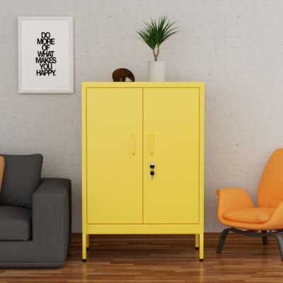 Nordic Style Furniture Metal Steel Living Room Bedroom Dining Room Book Tableware Storage Side Cabinet Metal Sideboard