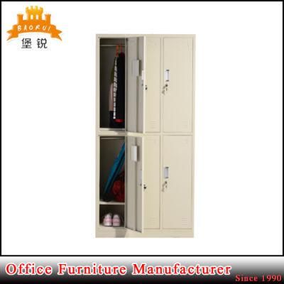 Factory Worker Use 6 Door Clothes Storage Steel Cupboard Price