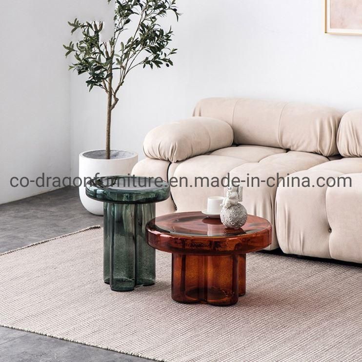 2022 New Design Glass Coffee Table for Living Room Furniture