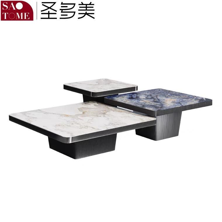 Modern Popular Living Room Furniture Square Cone Bucket Tea Table