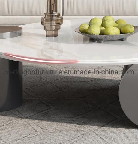 2022 New Design Marble Coffee Table Group for Home Furniture