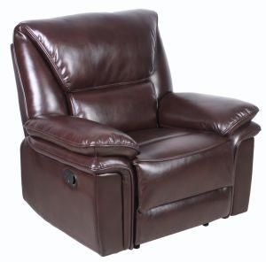 Ergonomic Lounge PU Leather Manual Massage Recliner Sofa Chair (LS-80088-1)