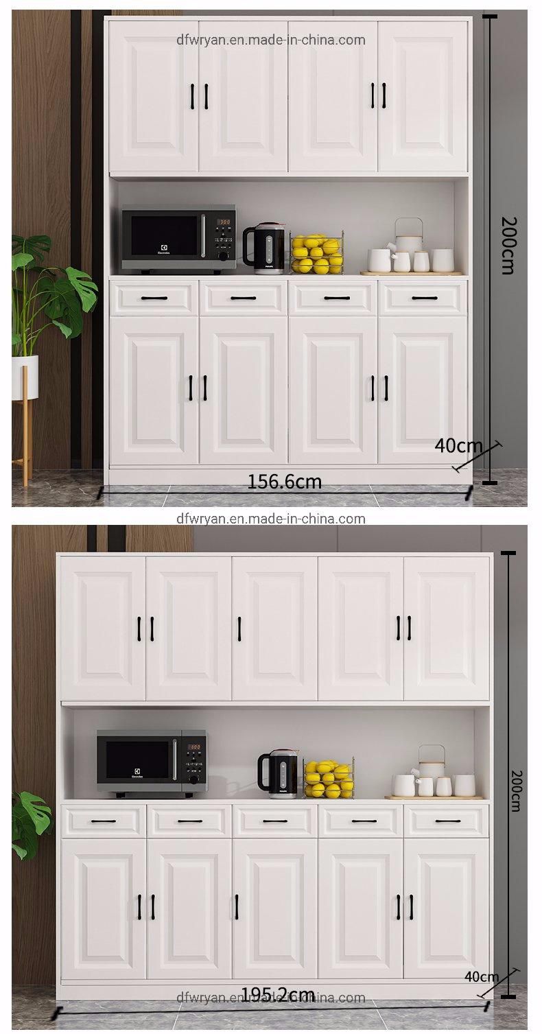 MFC Melamine Board Storage Drawer Wardrobe Wall Kitchen Cabinet