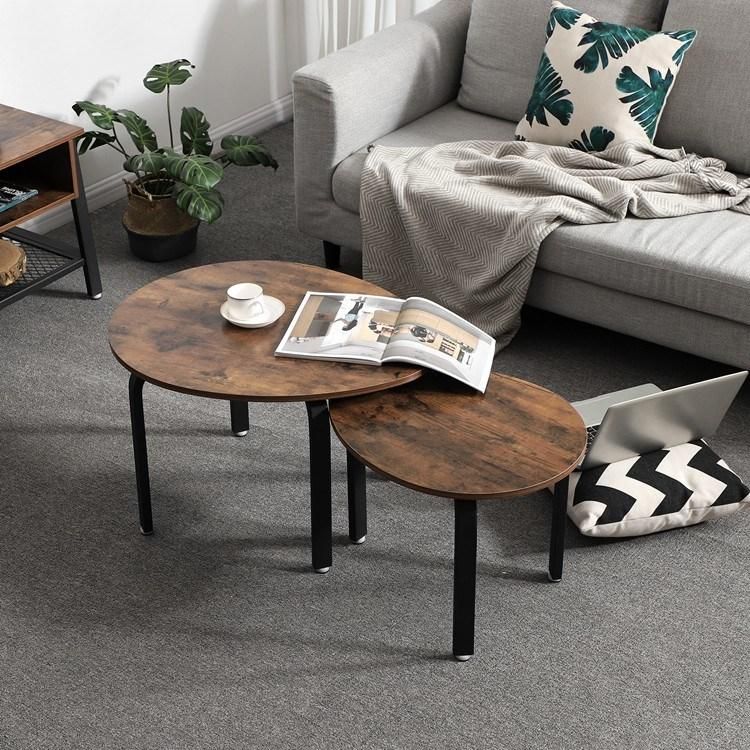 Web Celebrity Industrial Style Living Room Two Piece Coffee Table Dining Table Side Table