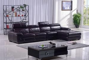 Modern Leather Sofa Sectional Sofa with L Shape