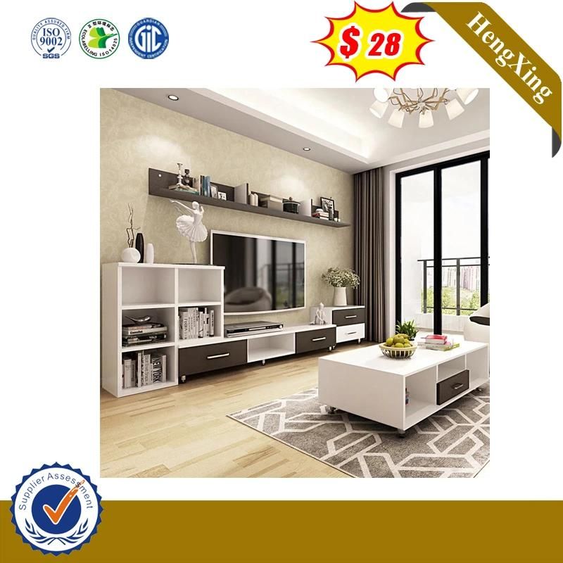 Hot Selling Modern Pure Color Metal Wooden Steel TV Desk