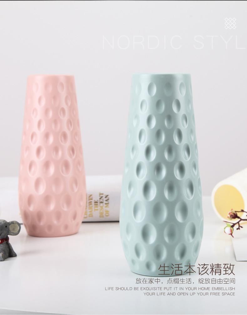 Inno-As009 Eco-Friendly Plastic Vase Living Room Modern Home Decoration