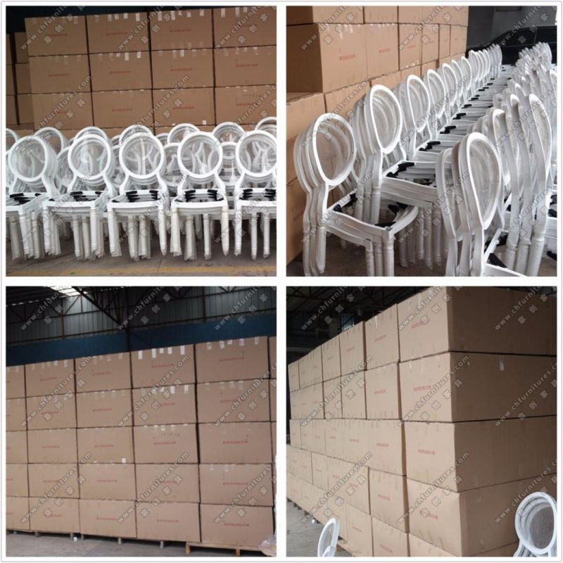 Foshan Silver Aluminum Louis Dining Chair for Banquet and Hotel (YC-D86-1)