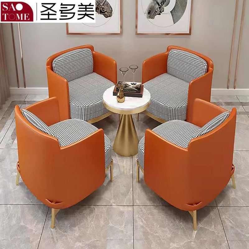 New Design Living Room Single Seater Fabric Chair