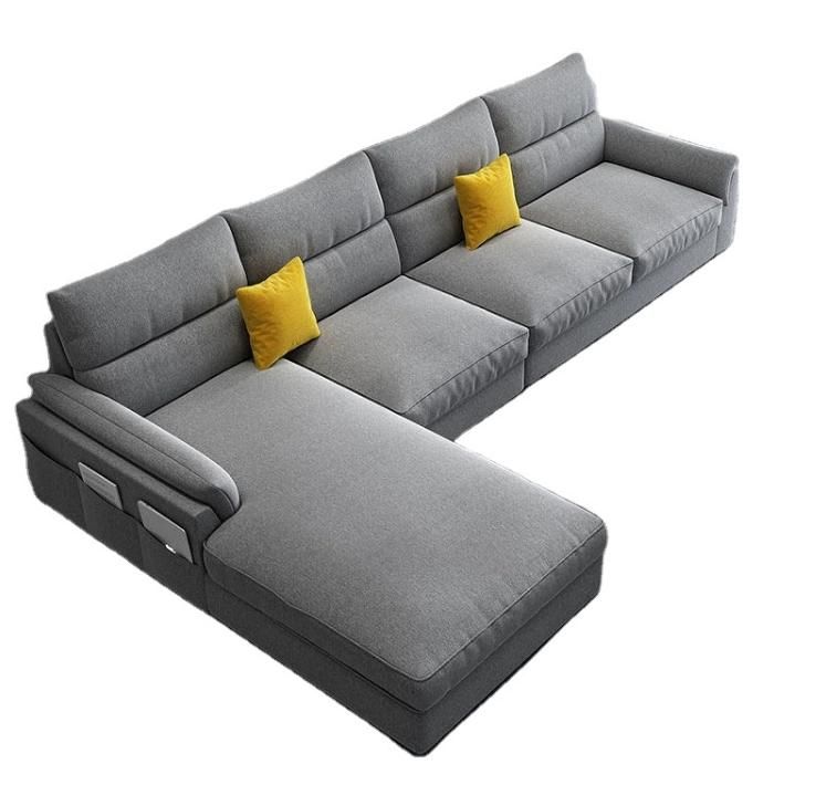 Nordic Modern Home Living Room Luxury Velvet Sofa