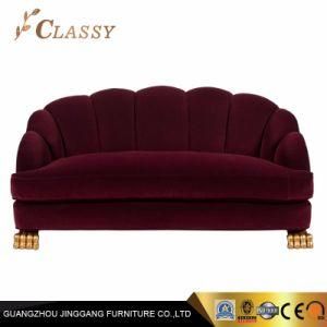 Hotel Living Room Home Furniture Metal Leisure Sofa