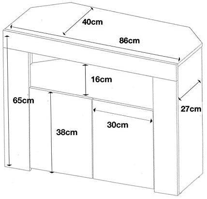 White TV Stand Furniture Modern TV Stand Two Drawers TV Stand