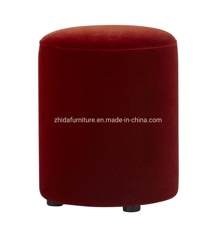 Modern Fabric Pattern Living Room Stool Ottoman for Kids