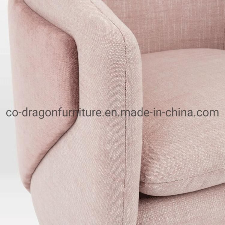 2022 New Design Home Furniture Fabric Wooden Frame Leisure Chair