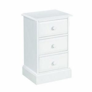 Bedroom Furniture/ Wooden Three Drawer Bedside Table