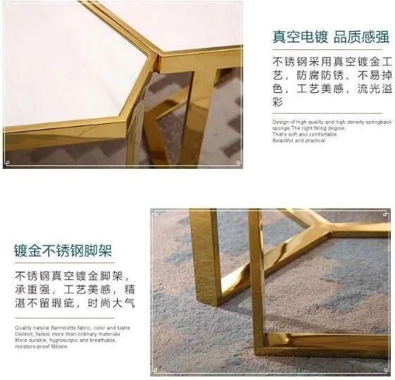 Multifunction Design Metal Side Coffee Table