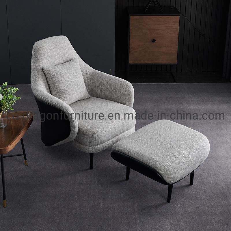 Modern Luxury Home Furniture Fabric Leisure Chair with Arm