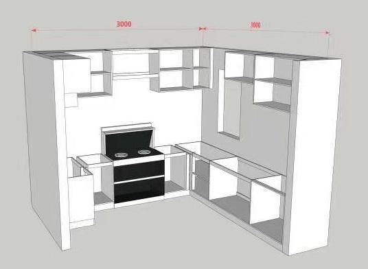 Tea Cabinet and Tea Table Made of Full Aluminum No Formaldehyde Environmental Friendly