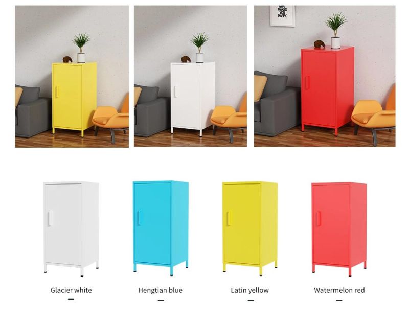 Eco-Friendly Protection Coating Metal Storage Pantry Cabinet Kitchen Bathroom Laundry Closet Cupboard