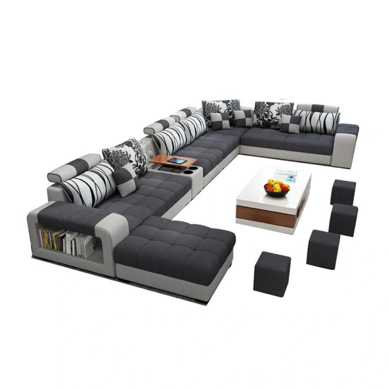 Sofa Leisure Sectional Design Large 7 Seater Sofa with Speaker