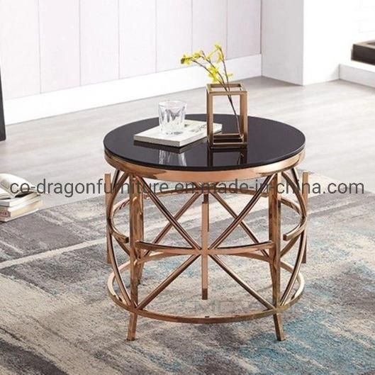 2022 New Design Home Furniture Steel Side Table with Top