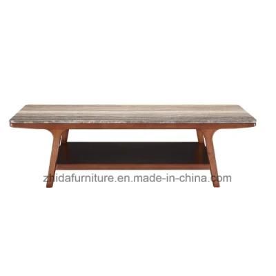 Best Seller Modern Square Central Marble Top Coffee Table