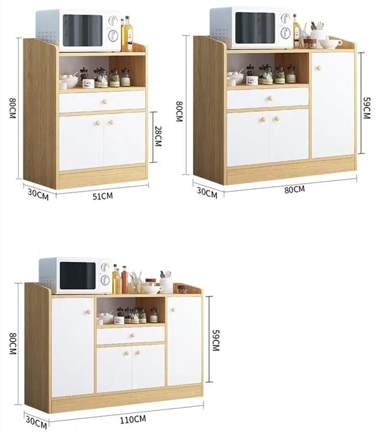 Storage Cabinet Furniture Vintage Modular Wooden Home Furniture Living Room Kitchen Cabinets