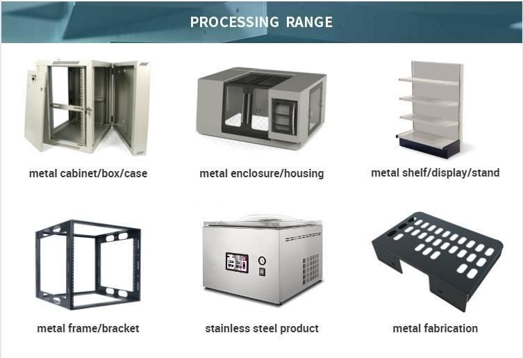 Square Metal Display with Power Coating