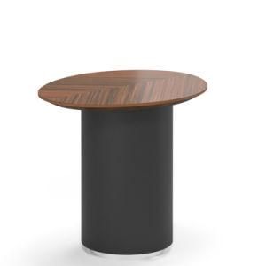 Fashion Style Brown Executive Round Coffee Table