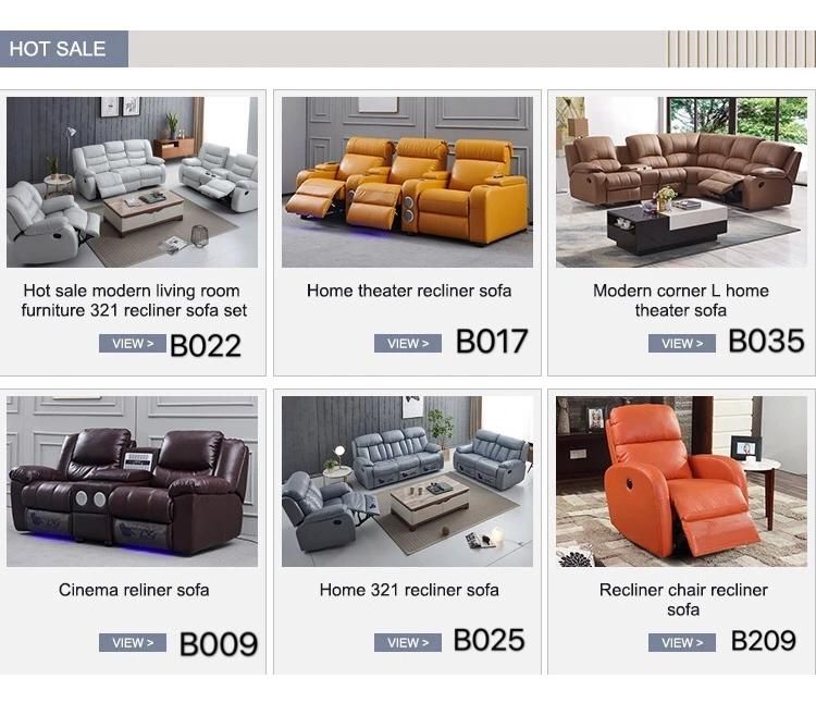 Wholesale Italian Modern Sectional Living Room Furniture Leather Pure Sofa