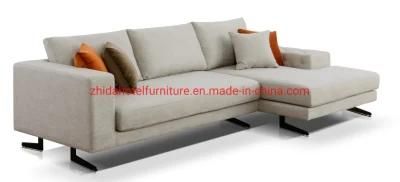 Modern Hotel Lobby Furniture Home Leather Fabric Leisure Sofa