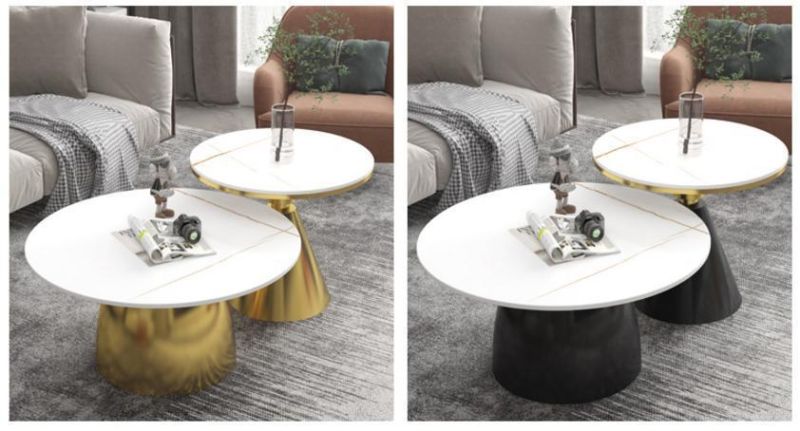 Matel Iron Golden Coffee Tables