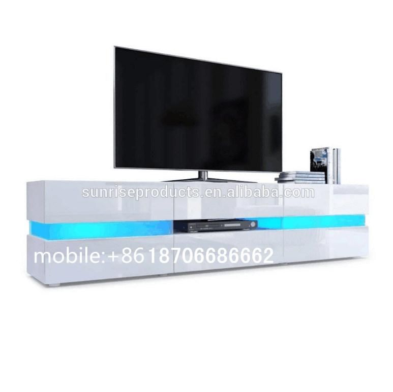 TV Bench with High Glossy UV Surface