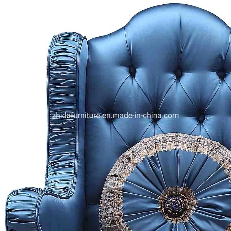 Classic Style European Style Hotel Reception Living Room Chair with Cushion