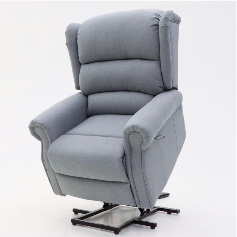 Jky Furniture Classic Design High Adjustable Chenille Power Lift Chair with Reclining and Massage Functions for The Elderly