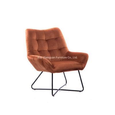 Hot Selling Metal Leisure Accent Chair with Armrest (ZG20-023)