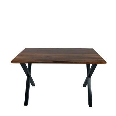 Solid Black Walnut Live Edge Tea Coffee Table Top 30X48X0.8inch