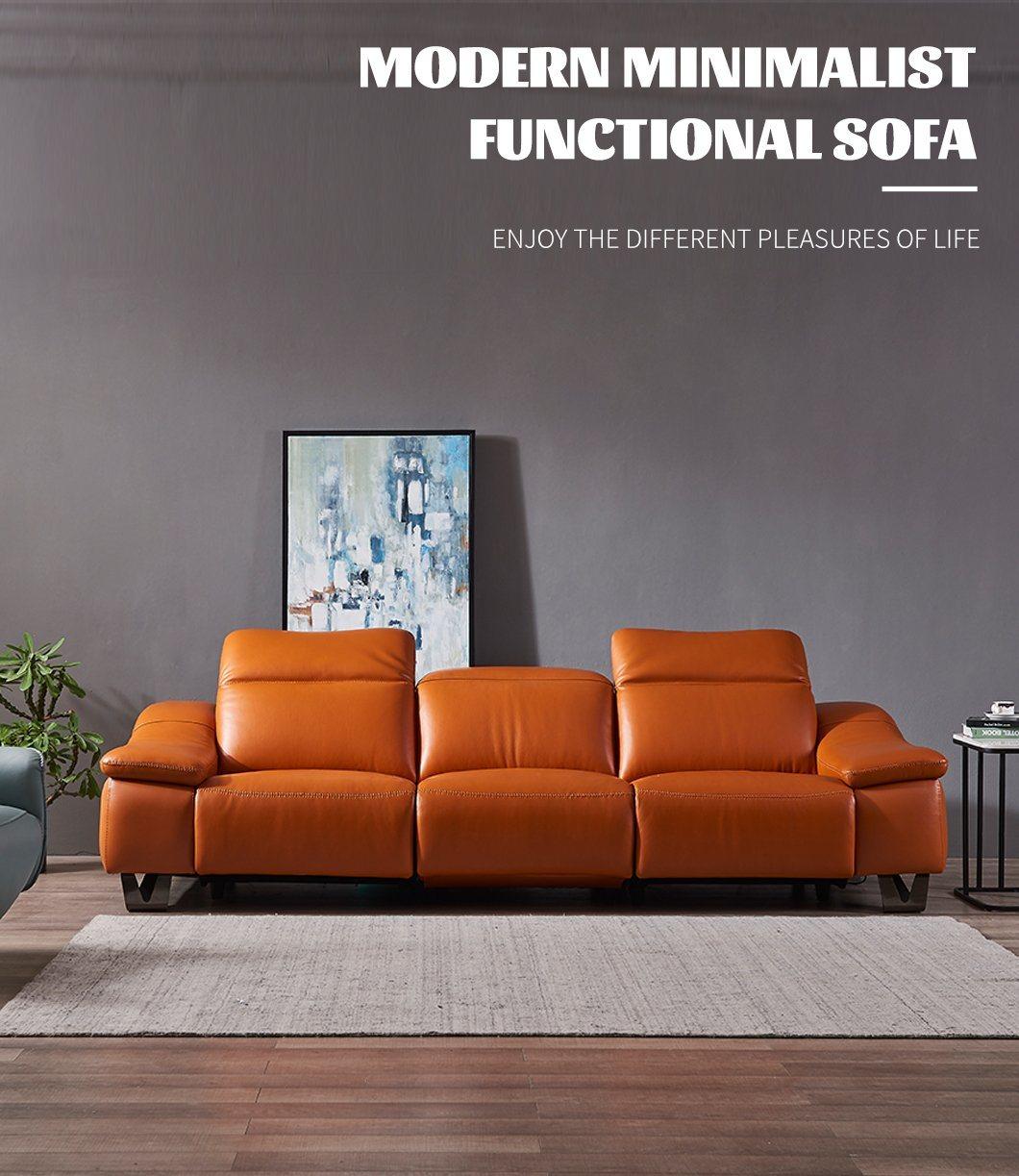 Living Room Furniture Hot Sale Functional Sectional Recliner Sofa