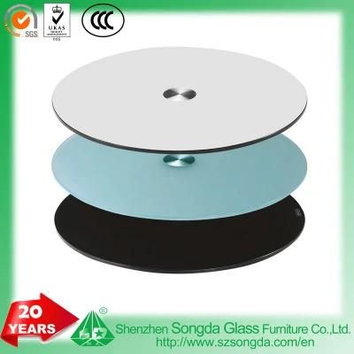 8mm/10mm/12mm Tempered Glass Table Top, Color Printing